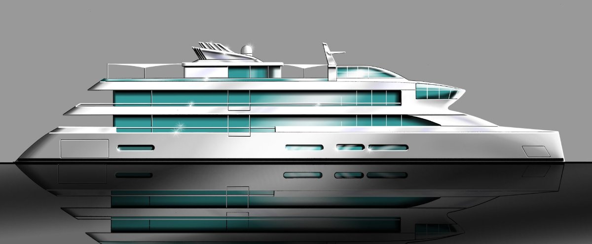 Cruiseship 'VISION QUEST' 50 m