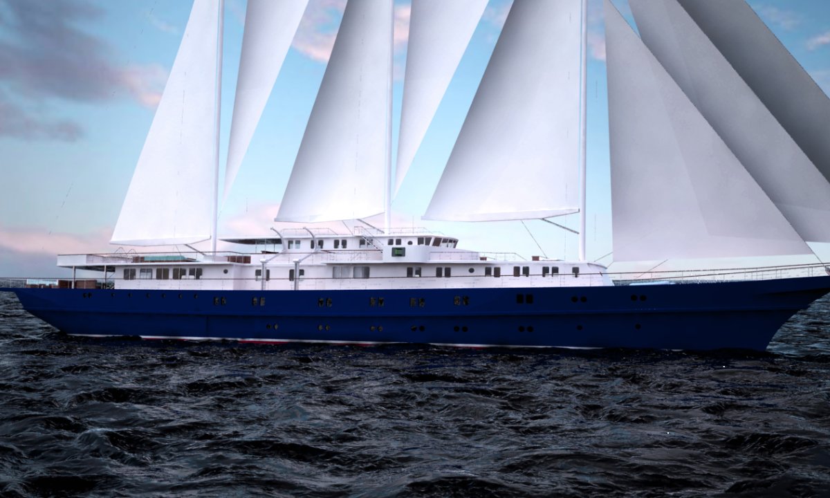 Sail Cruise Vessel 90 m 'classic'