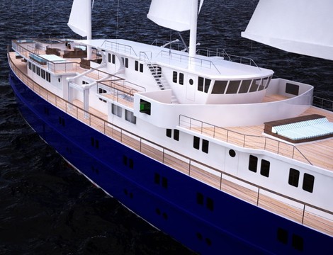 Segel Kreuzfahrt Schiff' 90 mtr. 'classic' 4