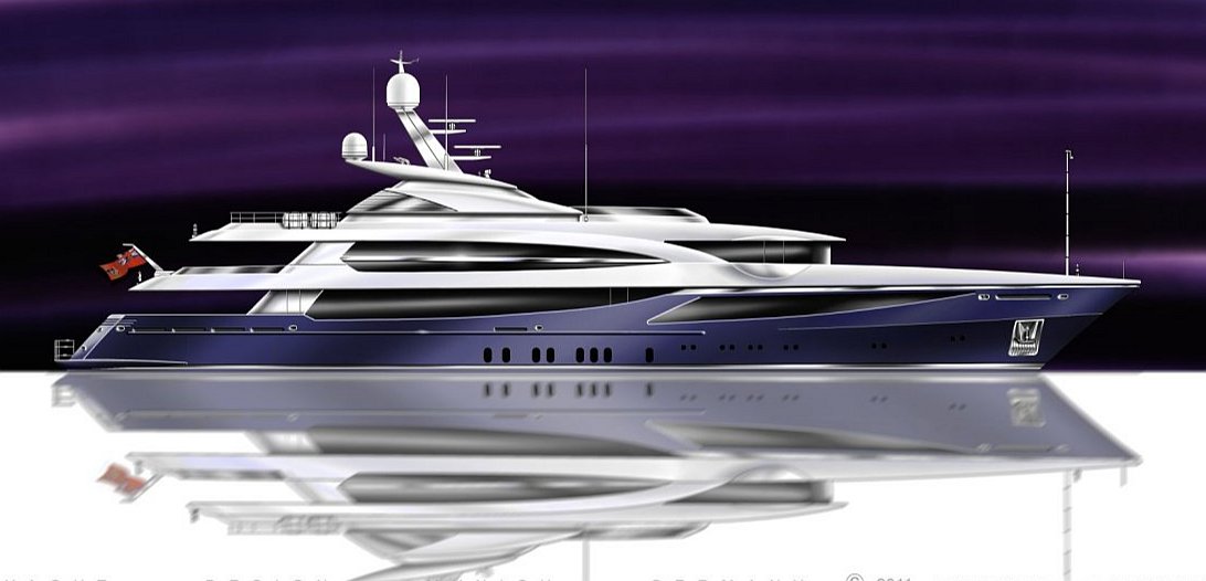 55 m motoryacht Bilgin