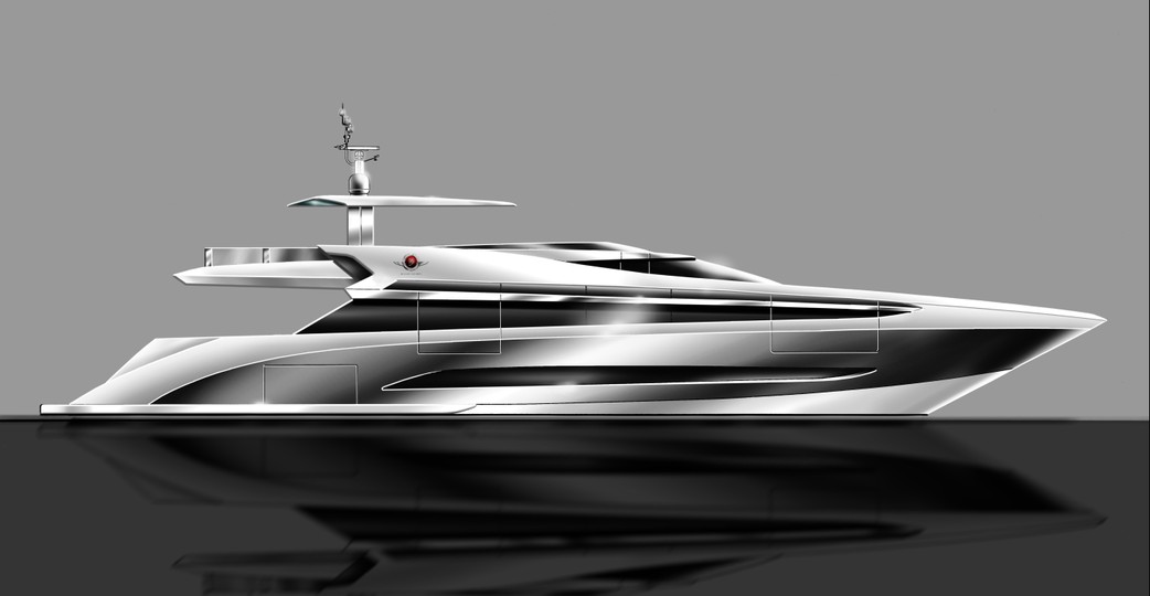 34 mtr. Motoryacht Studie